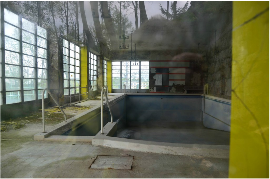 Indoor pool of the Südbahnhotel, Semmering, Austria