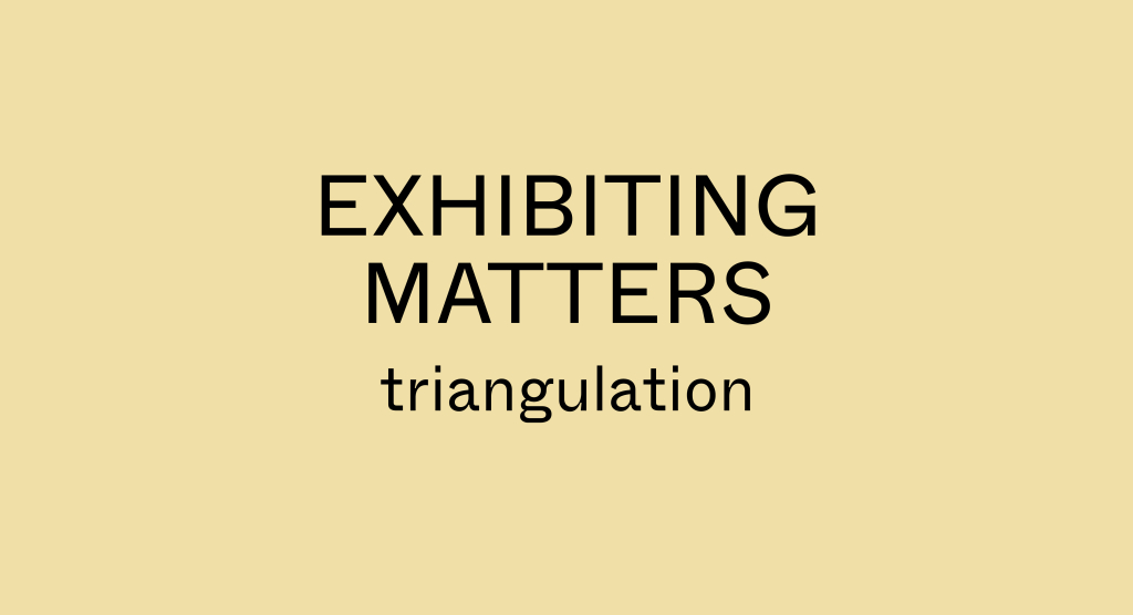 Exhibition Matters triangulation2