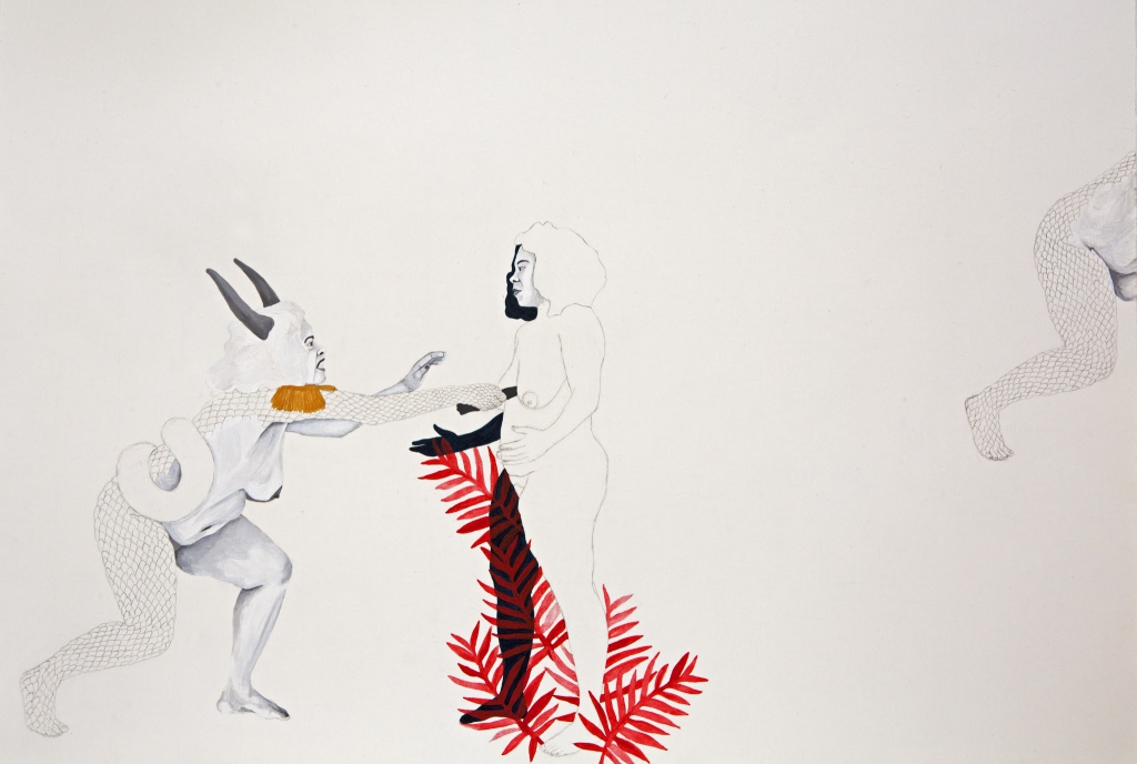 Tessa Mars, The Good Fight, detail from Installation at 10th Berlin Biennale, 2018